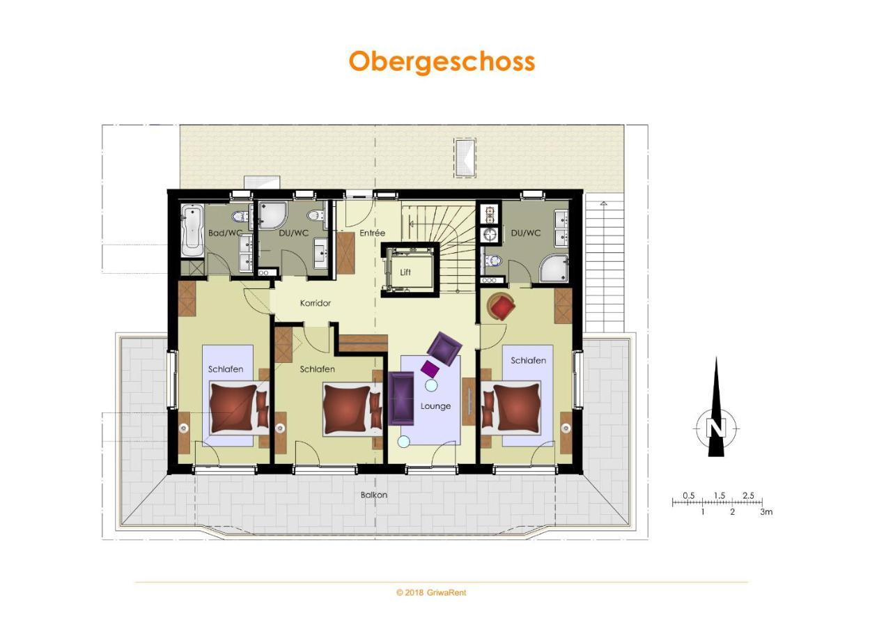 Chalet Rothenegg - Griwa Rent Ag Гриндельвальд Экстерьер фото